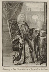 Portrait of Louis Boucherat in Chancellor